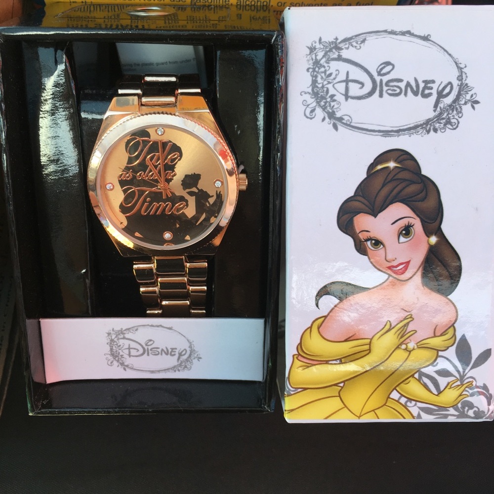 Beauty and the beast wrist watch